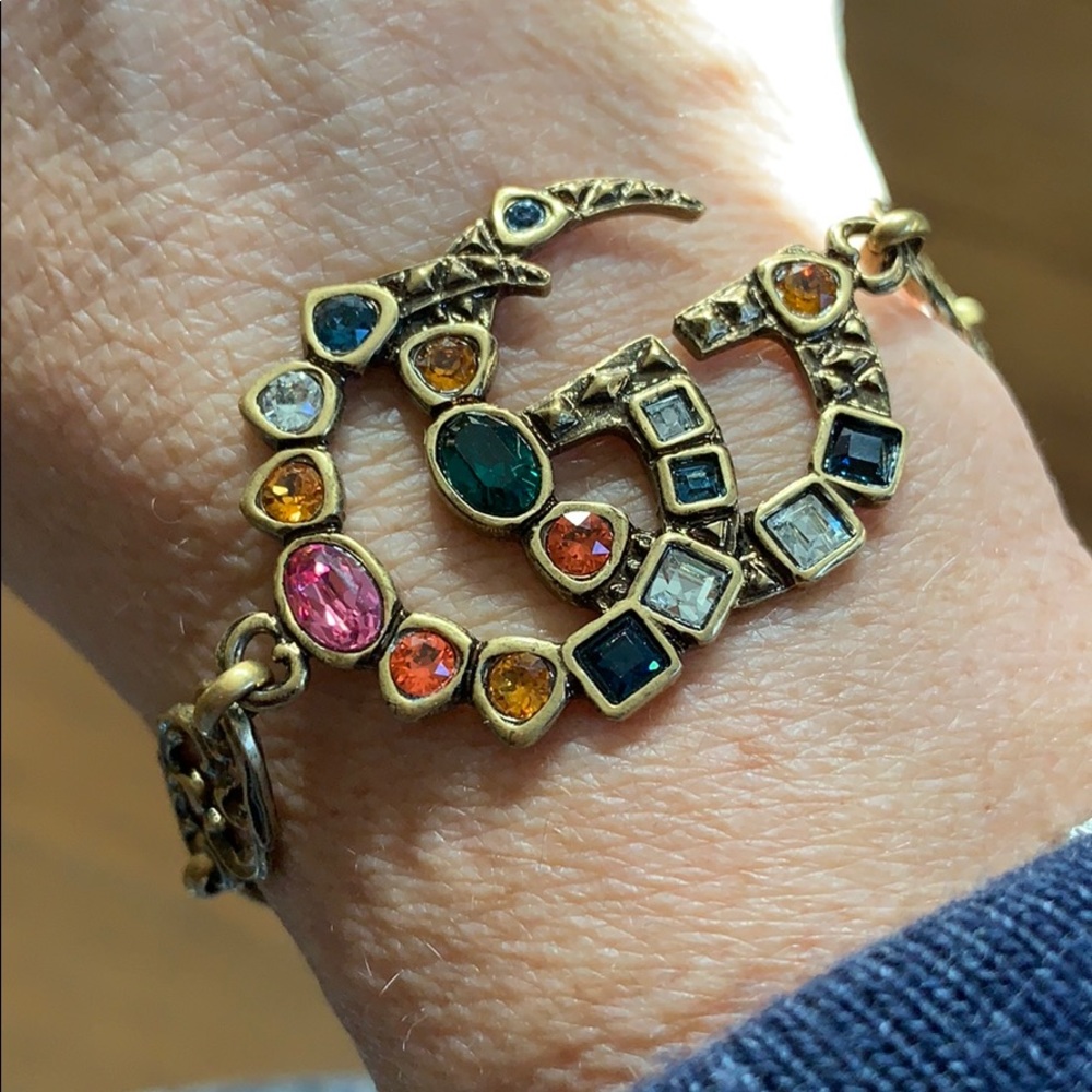 Gucci double GG bracelet